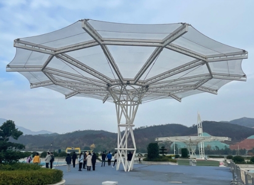 膜結構雨棚的魅力何在？全面解析其優勢與應用